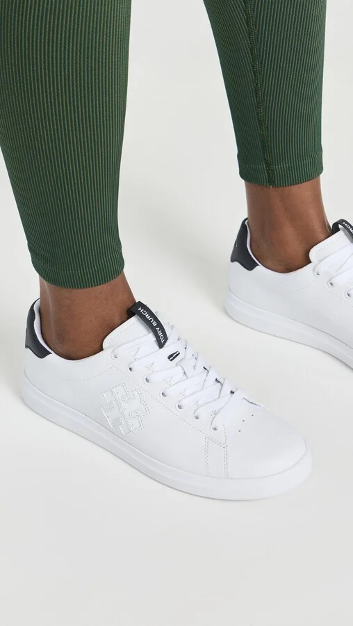 Tory Burch Logo Howell Court Sneakers - Image 5