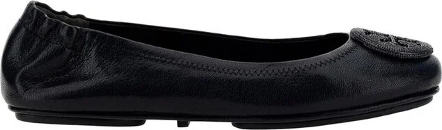 Tory Burch Logo Minnie Ballerina Flats