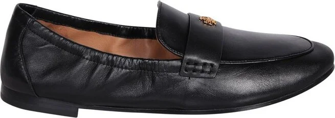 Tory Burch Logo Plaque Slip-On Ballet Loafers