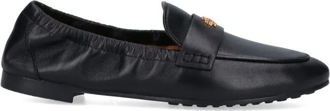 Tory Burch Logo Plaque Slip-On Ballet Loafers