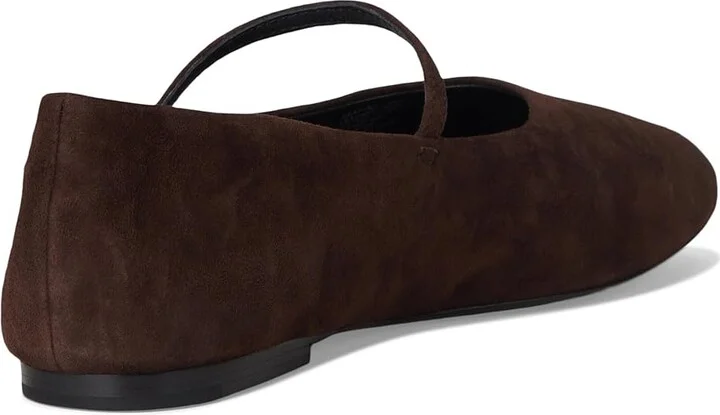 Tory Burch Mary Jane Ballet Women's Flat Shoes Dark Cocoa : 10.5 M, Leather/Nylon - Image 4