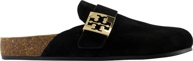 Tory Burch Mellow Logo Buckled Mules