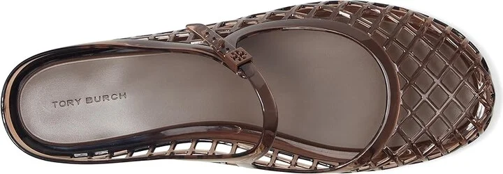Tory Burch Mellow Mary Jane Jelly Women's Sandals Cocoa/Cocoa : 10 M, Synthetic - Image 2