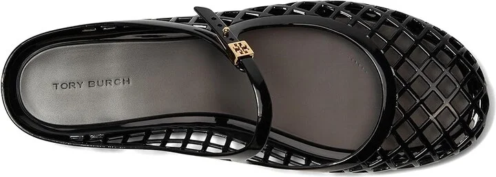 Tory Burch Mellow Mary Jane Jelly Women's Sandals Perfect Black/Gold : 11 M, Synthetic - Image 2