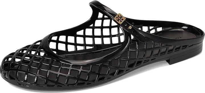 Tory Burch Mellow Mary Jane Jelly Women's Sandals Perfect Black/Gold : 11 M, Synthetic - Image 5