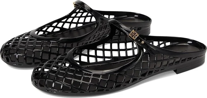 Tory Burch Mellow Mary Jane Jelly Women's Sandals Perfect Black/Gold : 11 M, Synthetic