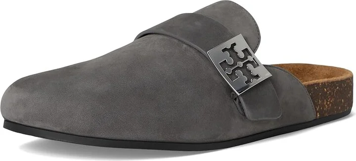 Tory Burch Mellow Mule Women's Shoes Charcoal Gray/Silver : 7.5 M, Suede - Image 5