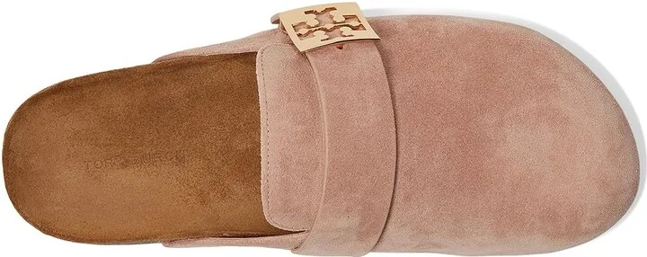 Tory Burch Mellow Mule Women's Shoes Malva/Gold : 8.5 M, Suede - Image 2
