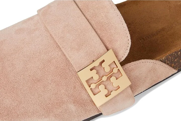 Tory Burch Mellow Mule Women's Shoes Malva/Gold : 8.5 M, Suede - Image 7
