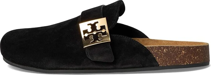 Tory Burch Mellow Mule Women's Shoes Perfect Black/Gold : 10 M, Suede - Image 6