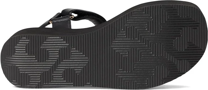 Tory Burch Mellow Platform Sandal Women's Sandals Perfect Black/Gold/Perfect Black : 5 M, Leather/Rubber - Image 3