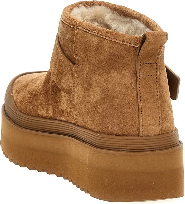 Tory Burch 'Mellow Shearling Platform' Ankle Boots - Image 3