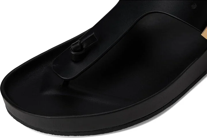 Tory Burch Mellow Thong Sandal Women's Shoes Perfect Black/Perfect Black : 10 M, Leather - Image 7