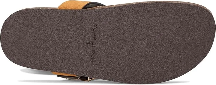 Tory Burch Mellow Thong Sandal Women's Shoes Rhum/Avola : 10 M, Leather - Image 3