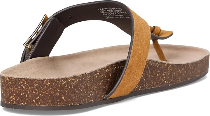 Tory Burch Mellow Thong Sandal Women's Shoes Rhum/Avola : 10 M, Leather - Image 4