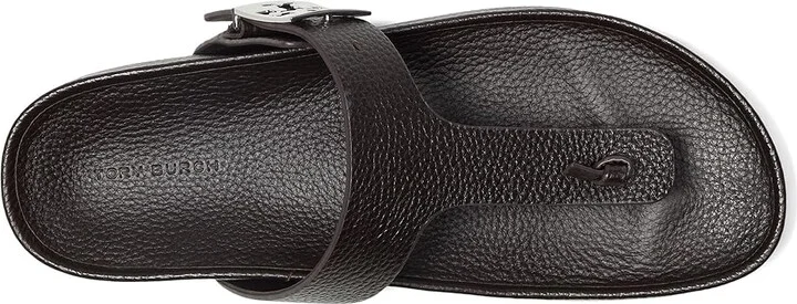 Tory Burch Mellow Thong Sandals Women's Wedge Shoes Cocoa/Cocoa : 8.5 M, Suede - Image 2