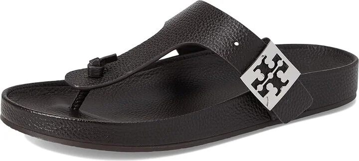 Tory Burch Mellow Thong Sandals Women's Wedge Shoes Cocoa/Cocoa : 8.5 M, Suede - Image 5