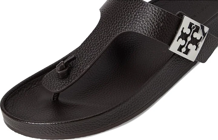 Tory Burch Mellow Thong Sandals Women's Wedge Shoes Cocoa/Cocoa : 8.5 M, Suede - Image 7