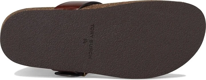 Tory Burch Mellow Thong Sandals Women's Wedge Shoes Negroni/Light Teak : 9.5 M, Suede - Image 3