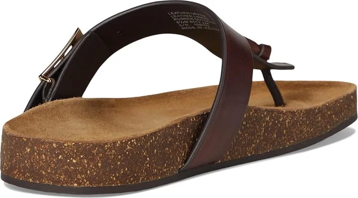 Tory Burch Mellow Thong Sandals Women's Wedge Shoes Negroni/Light Teak : 9.5 M, Suede - Image 4