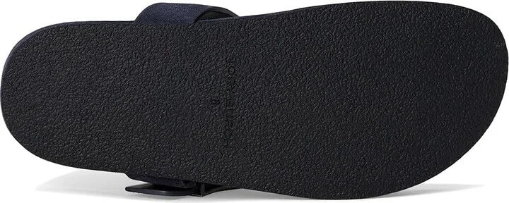 Tory Burch Mellow Thong Sandals Women's Wedge Shoes New Navy/New Navy : 6.5 M, Suede - Image 3