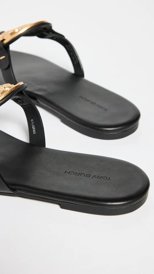 Tory Burch Metal Miller Soft Sandals - Image 2