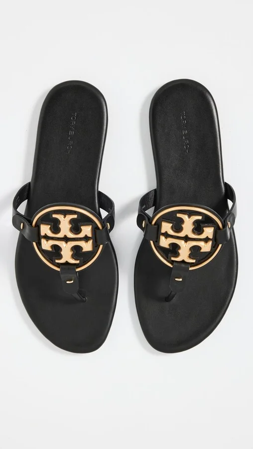 Tory Burch Metal Miller Soft Sandals - Image 5