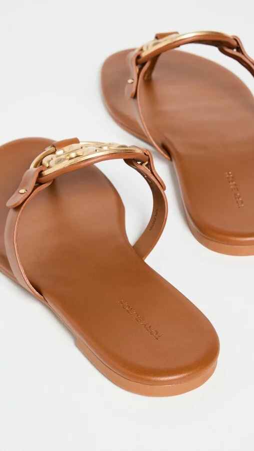 Tory Burch Metal Miller Soft Sandals - Image 3