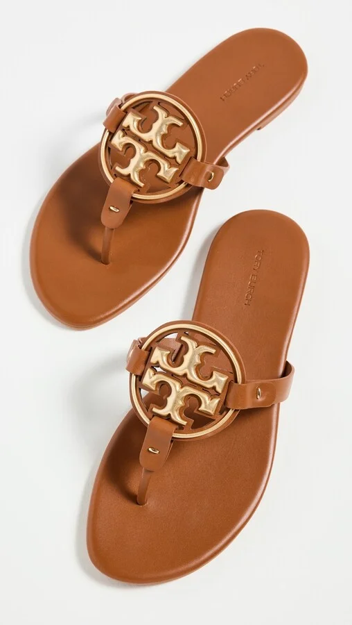 Tory Burch Metal Miller Soft Sandals - Image 4