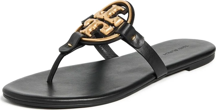 Tory Burch Metal Miller Soft Sandals