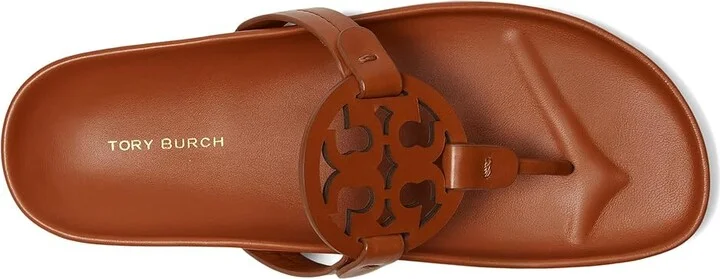 Tory Burch Miller Cloud Women's Shoes Bourbon Miele : 10 M, Leather - Image 2
