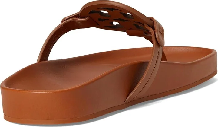 Tory Burch Miller Cloud Women's Shoes Bourbon Miele : 10 M, Leather - Image 4