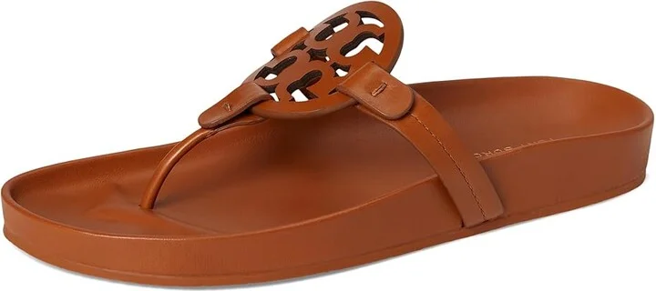 Tory Burch Miller Cloud Women's Shoes Bourbon Miele : 10 M, Leather - Image 5