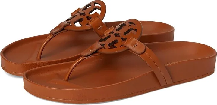Tory Burch Miller Cloud Women's Shoes Bourbon Miele : 10 M, Leather