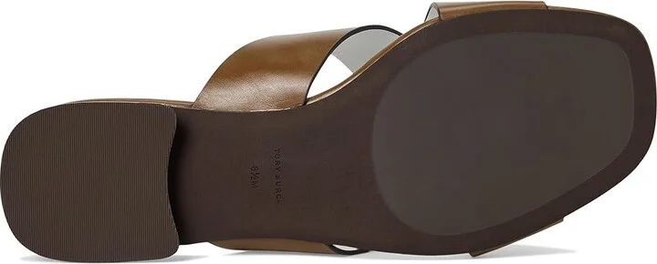 Tory Burch Miller Criss Cross Sandal Women's Sandals Almond Oats : 11 M, Leather - Image 3