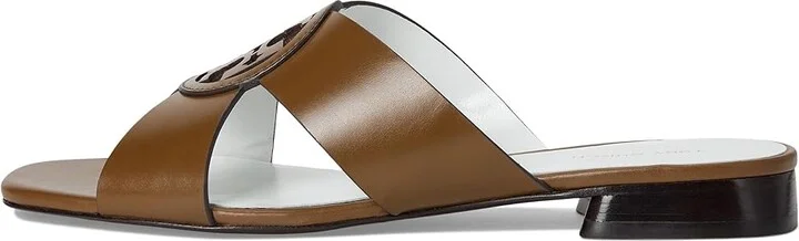 Tory Burch Miller Criss Cross Sandal Women's Sandals Almond Oats : 11 M, Leather - Image 6
