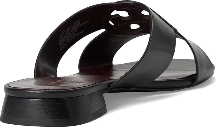 Tory Burch Miller Criss Cross Sandal Women's Sandals Perfect Black : 6 M, Leather - Image 4