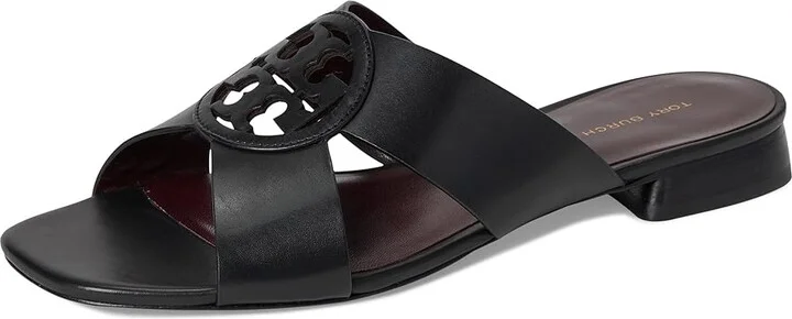 Tory Burch Miller Criss Cross Sandal Women's Sandals Perfect Black : 6 M, Leather - Image 5