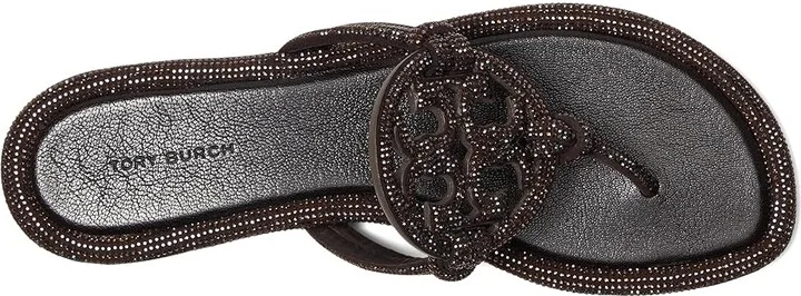Tory Burch Miller Knotted Pave Women's Shoes Cocoa : 11 M, Leather - Image 2