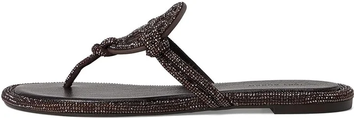 Tory Burch Miller Knotted Pave Women's Shoes Cocoa : 11 M, Leather - Image 6