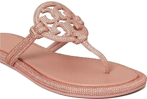 Tory Burch Miller Knotted Pave Women's Shoes Malva : 10 M, Leather - Image 3