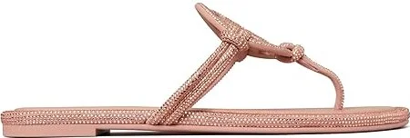 Tory Burch Miller Knotted Pave Women's Shoes Malva : 10 M, Leather - Image 4