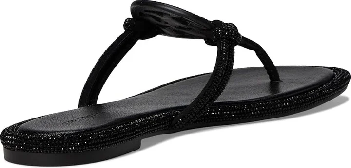 Tory Burch Miller Knotted Pave Women's Shoes Perfect Black : 10 M, Leather - Image 4