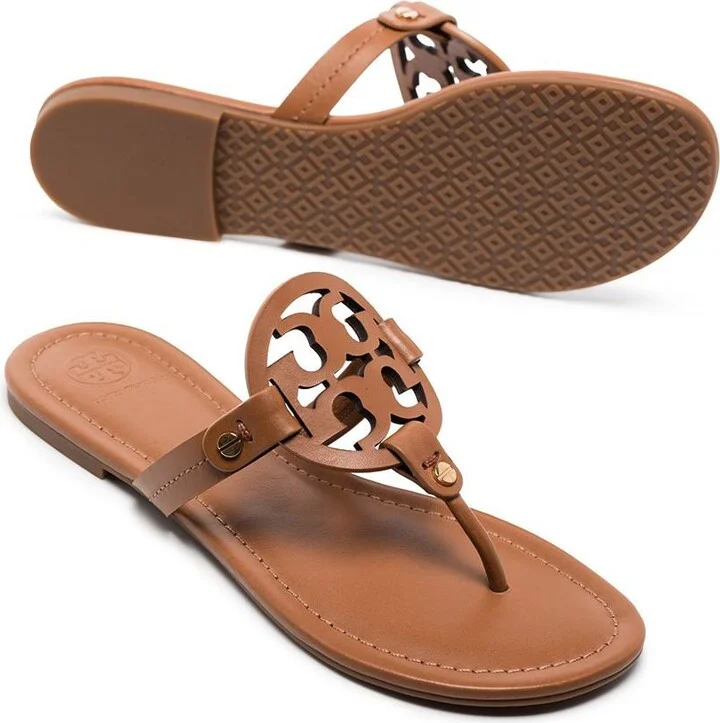Tory Burch Miller Leather Sandals - Image 3