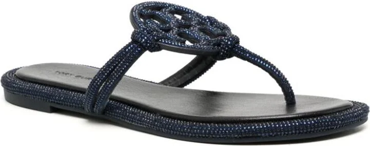 Tory Burch Miller Leather Thong Sandals - Image 4