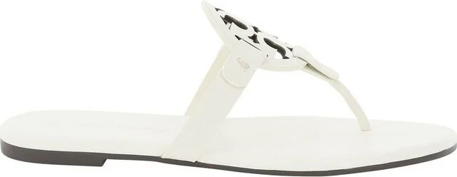 Tory Burch Miller Logo Plaque Sandals