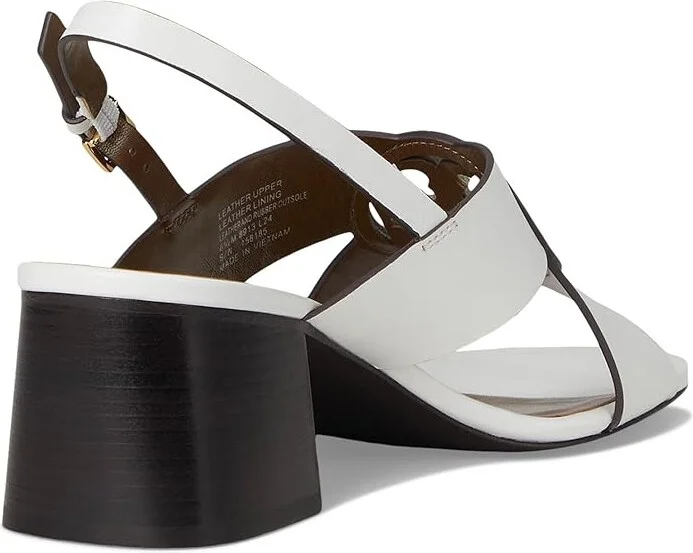 Tory Burch Miller Mid Heel Sandals 55mm Women's Sandals Perfect Black : 8.5 M, Leather - Image 10