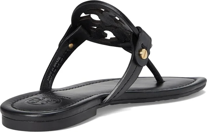 Tory Burch Miller Sandal Women's Shoes Perfect Black : 5 M, Leather - Image 5