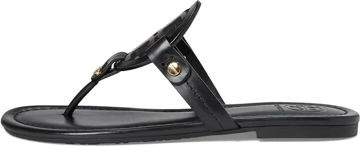 Tory Burch Miller Sandal Women's Shoes Perfect Black : 5 M, Leather - Image 7