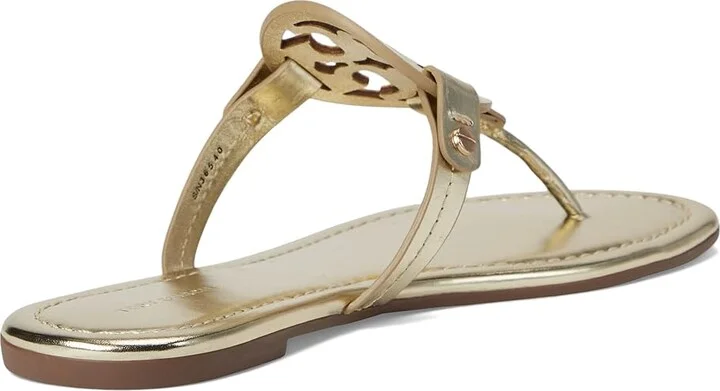 Tory Burch Miller Sandal Women's Shoes Spark Gold : 10 M, Leather - Image 5